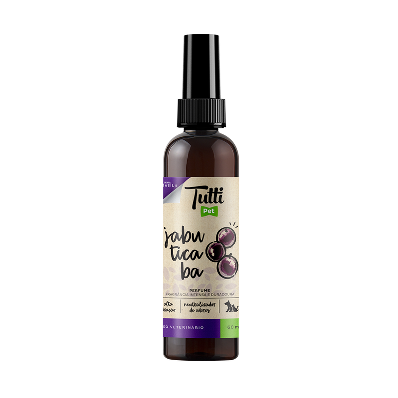 Perfume Tutti Pet Linha Brasil para Cães e Gatos 60ml