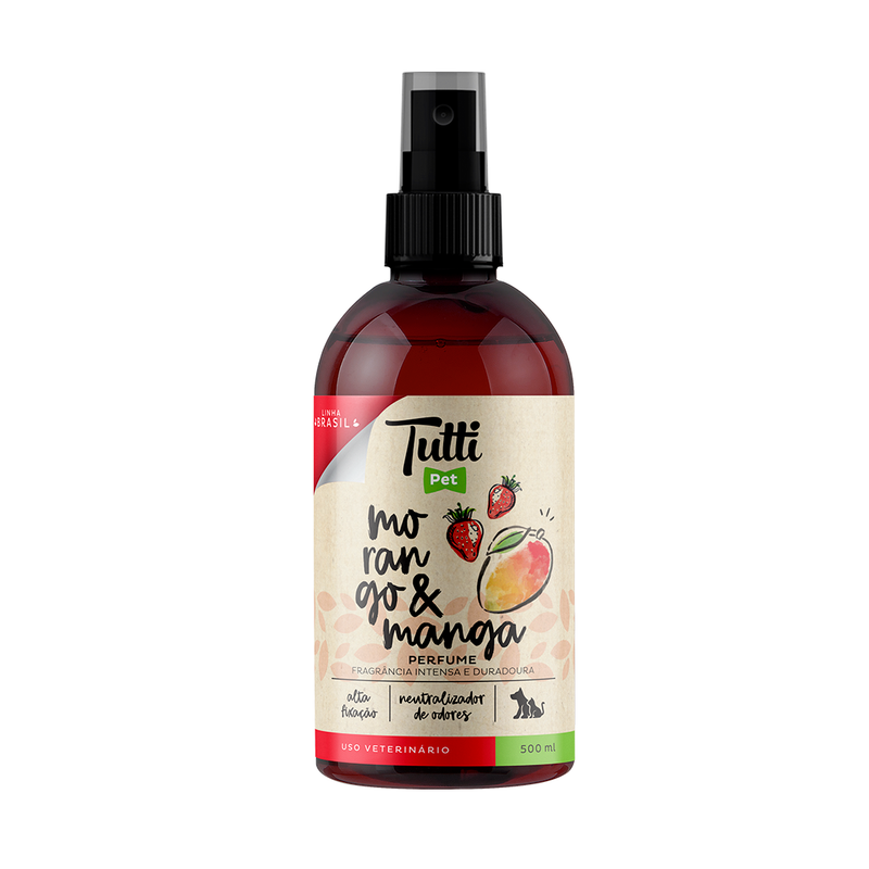 Perfume Tutti Pet Linha Brasil para Cães e Gatos 500ml