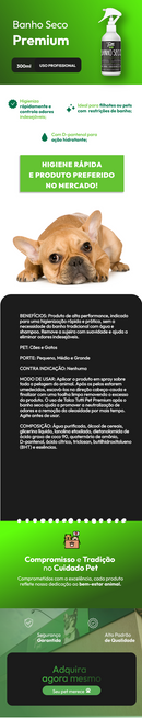 Banho Seco Premium 300ml
