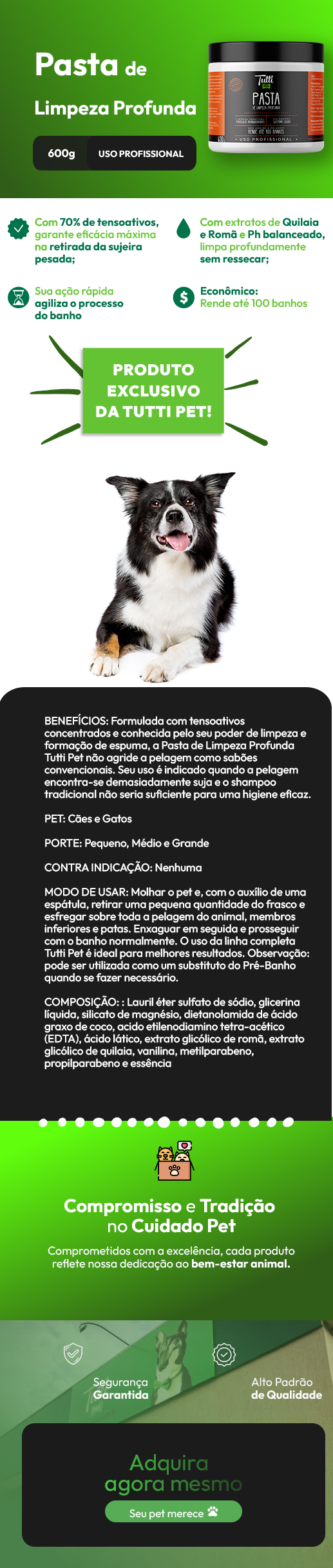 Kit Pasta de Limpeza Profunda - Pague 10 Leve 12